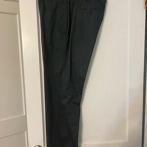 Men's Lands End Charcoal Dress Pants